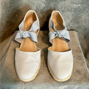Life Stride Blue Espadrille Flats